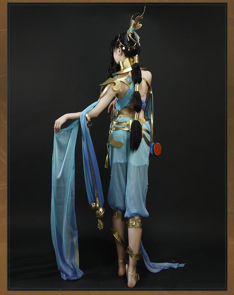 赛瑟达王者荣耀cos貂蝉cosplay遇见胡旋璇异域舞娘游戏动漫服装女