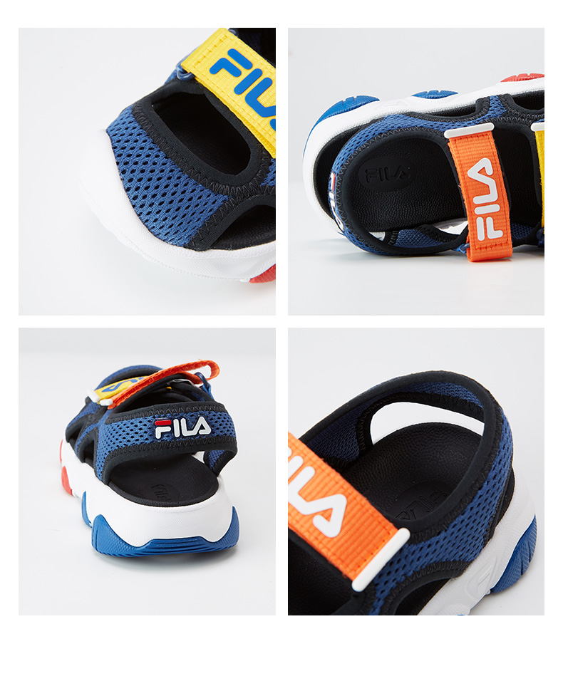 fila斐乐儿童凉鞋童鞋男女童运动包头凉鞋2022夏季宝宝沙滩鞋小童儿童