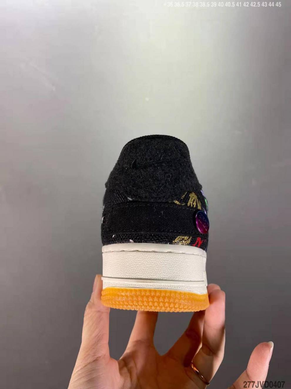 aj联名travis scott x air fore 1 ts联名af1鬼脸拼接空军一号板鞋