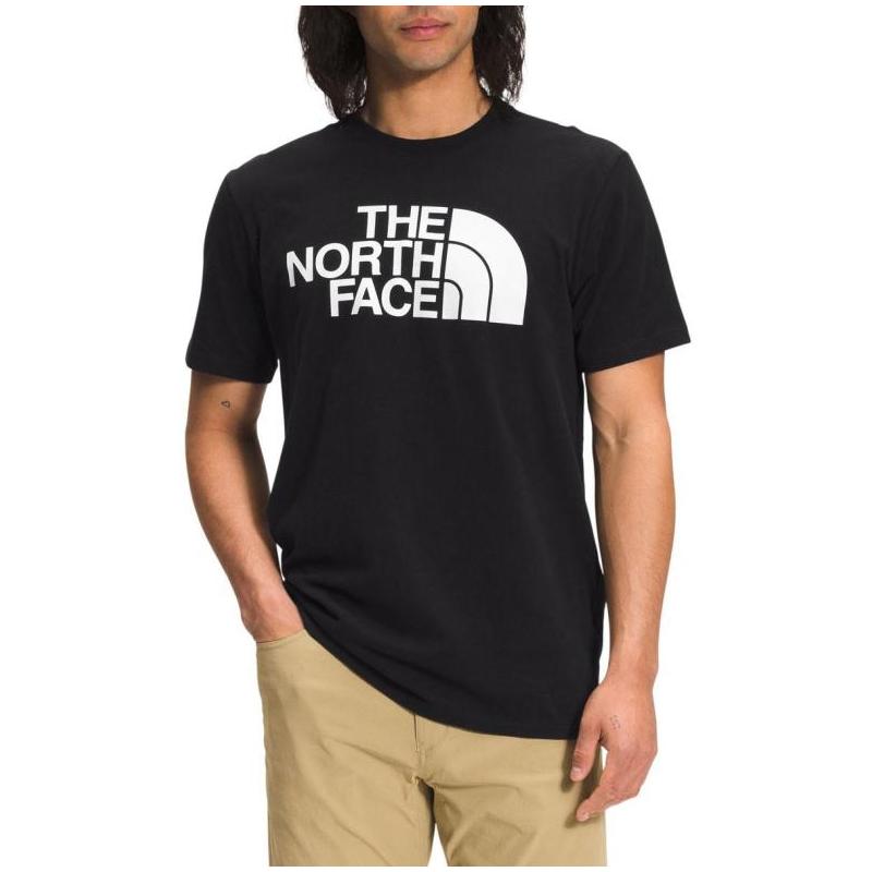 thenorthface北面男t恤短袖圆领纯色棉质1486nf0a4m4ptnfblackl适合净