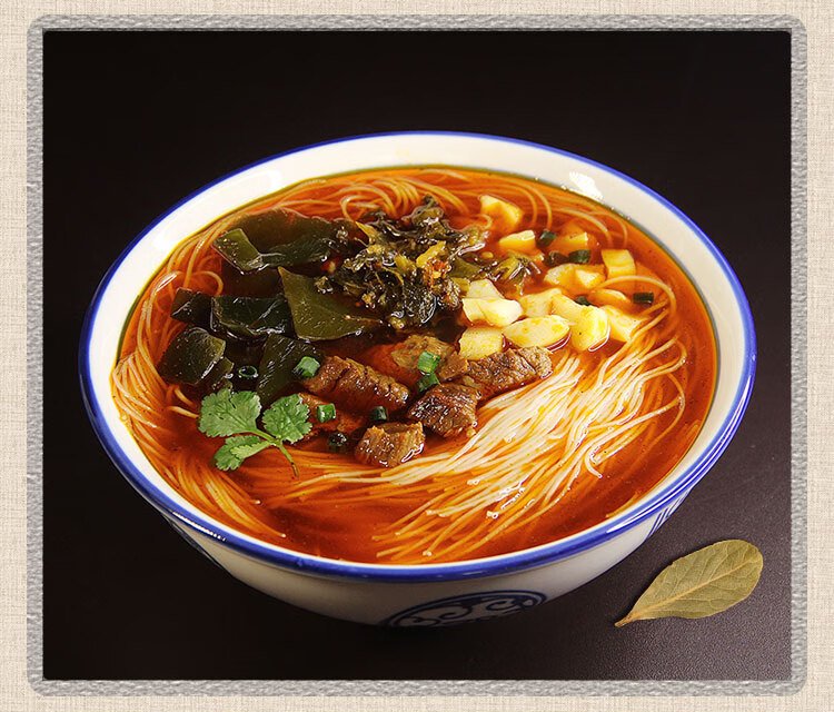 绵阳开元米粉正宗天存绵阳米粉老开元四川特产牛肉肥肠笋子方便粉丝细