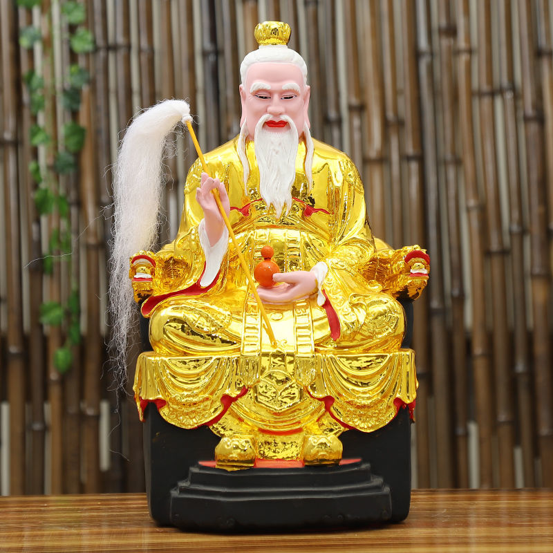 乔梵格太上老君道德天尊三清道祖道家祖师爷神像家用供奉树脂佛像摆件