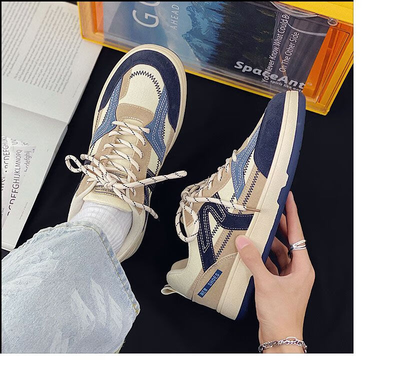 毒家poison 板鞋男ins潮2022夏季新款透气运动休闲韩版鞋子男小众设计