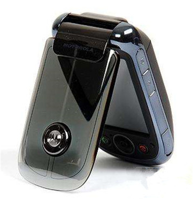 库存motorola/摩托罗拉 a1800电信移动双网经典 翻盖手写老人 黑色