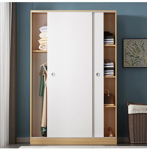 小衣柜 单人 矮衣柜 衣柜30cm深家用卧室夹缝衣柜30公分宽推拉门省