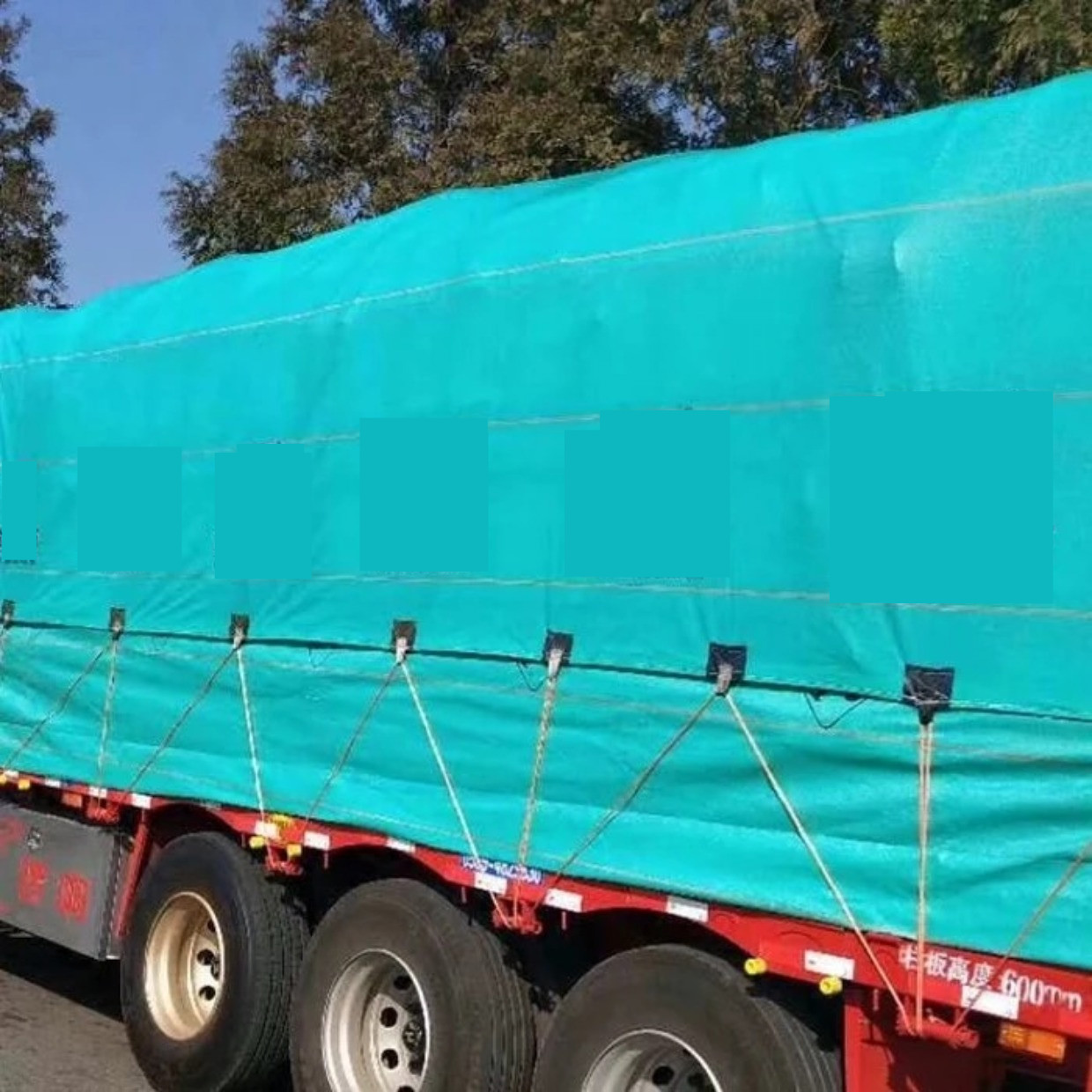 金潮车用篷布挂车4.2米6.8米9.6米货车防雨布防水防晒加厚超轻 8.