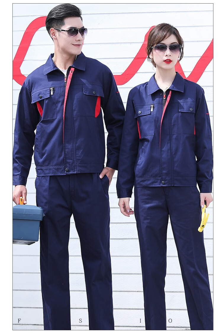 男士建筑工地工作服套装夏季薄款夏天干活穿的衣服男短袖棉劳保服电焊
