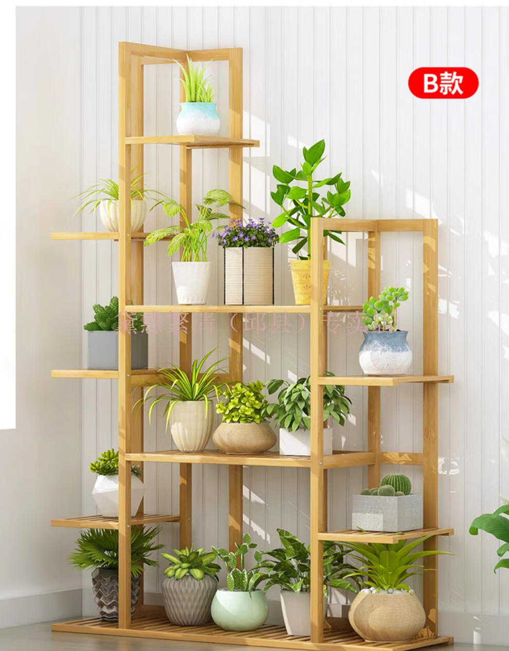 放花盆的架子角落花架子多层室内阳台客厅多肉竹子创意放花盆架落地式
