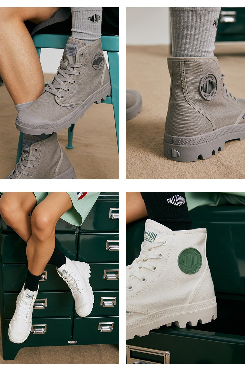 palladium帕拉丁女鞋子女高帮帆布鞋休闲鞋女子鞋子7235272352182m星