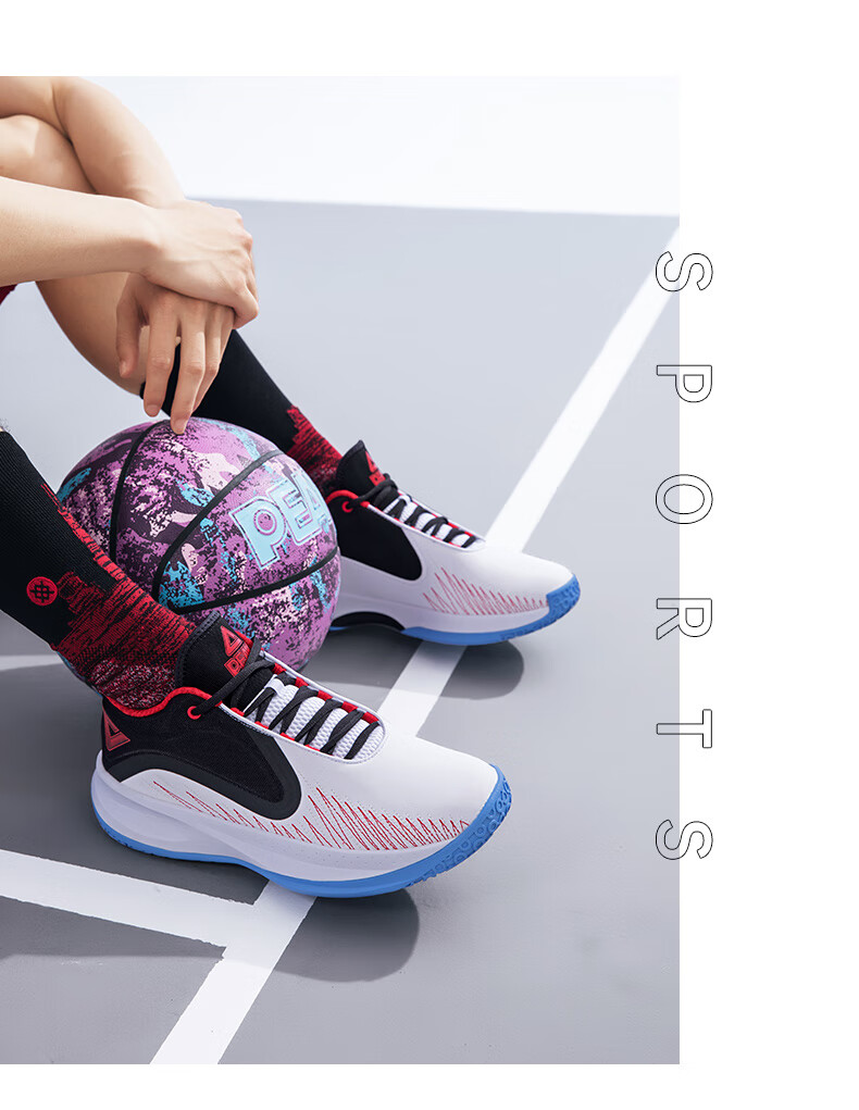 匹克篮球鞋男鞋2021冬季新款旗舰店学生实战白色耐磨球鞋da141111