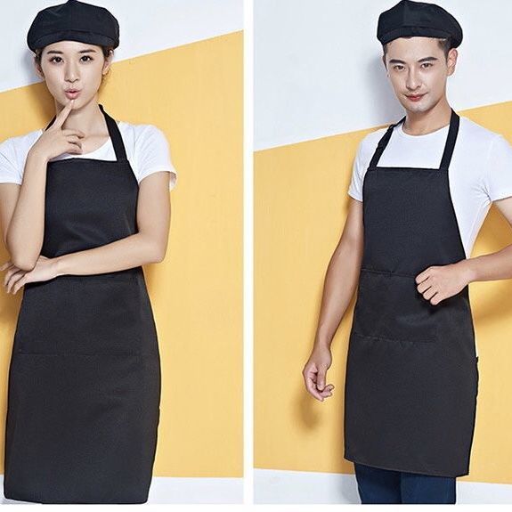 围裙厨师白色围裙全身挂脖围裙餐厅厨房咖啡店酒店男士女厨师围裙