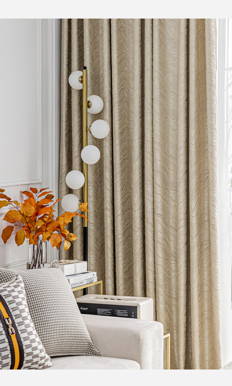 好品优选雅菲莱窗帘一米窗帘现代简约轻奢高精密高端2022年新款卧室