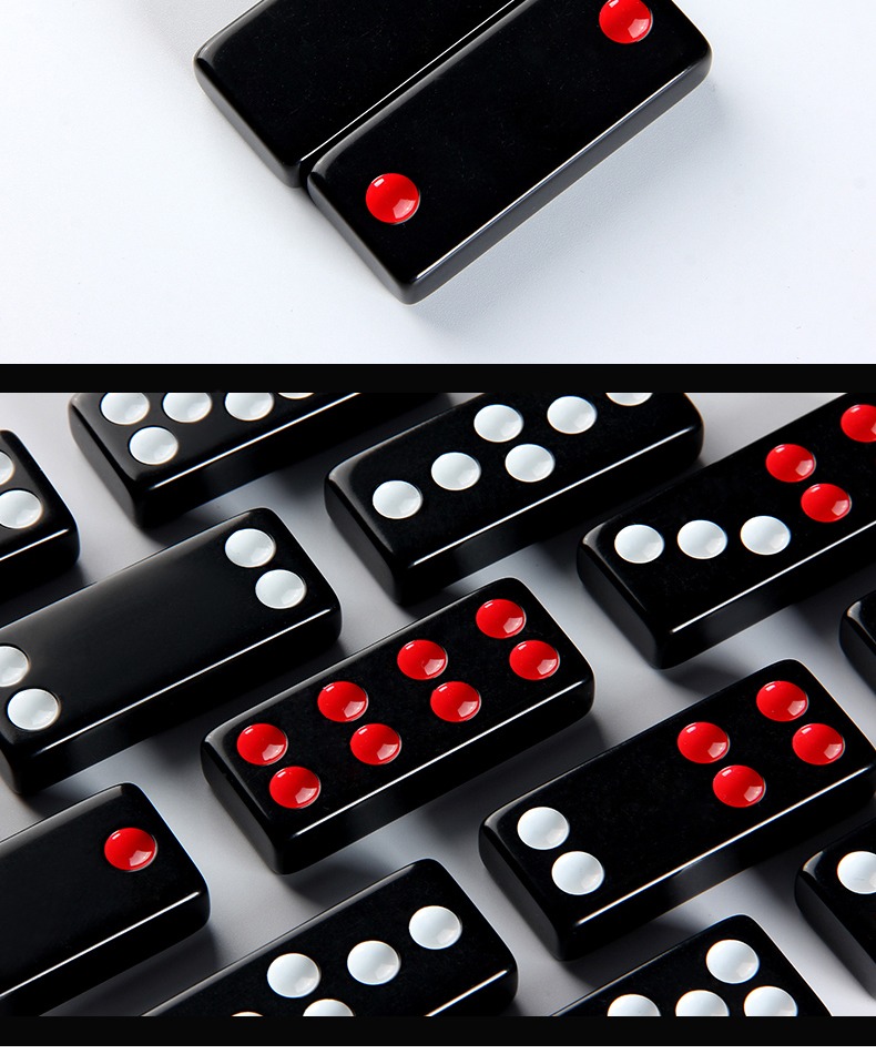 14号黑色牌九 收纳包 骰子【图片 价格 品牌 报价】-京东