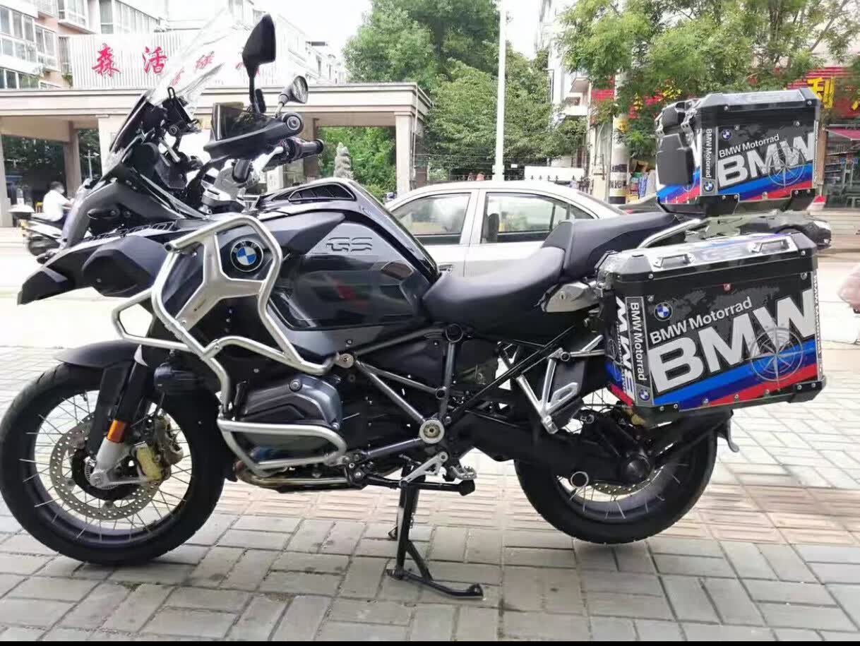 宝马f750gs f850gs r1250adv改装 原厂贴纸 萝卜箱贴纸 三黑版 三黑版