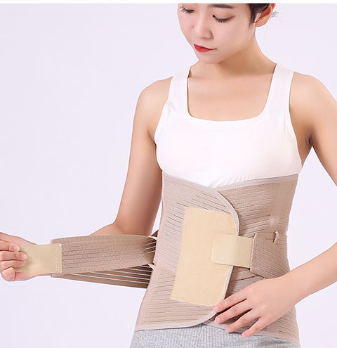 宽束腰保暖男女用腰间盘突出术后固定护腰带 护腰带款式1 s【图片