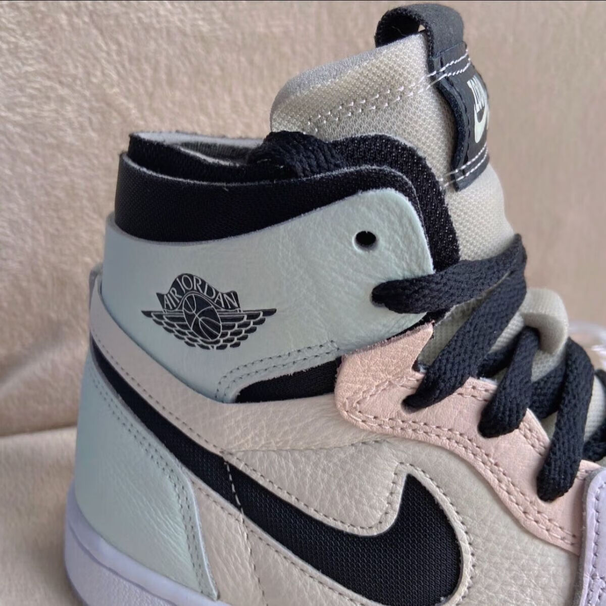 耐·克ni·ke官方aj1复活节高帮拼色百搭休闲百搭高品质耐磨大童男女