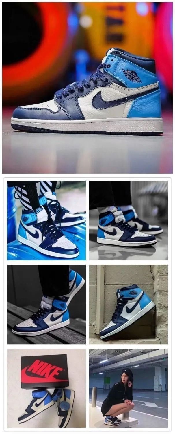 男鞋aj倒钩高帮防滑篮球鞋变色龙黑曜石影子灰鞋男女鞋猪油扣碎毒包装