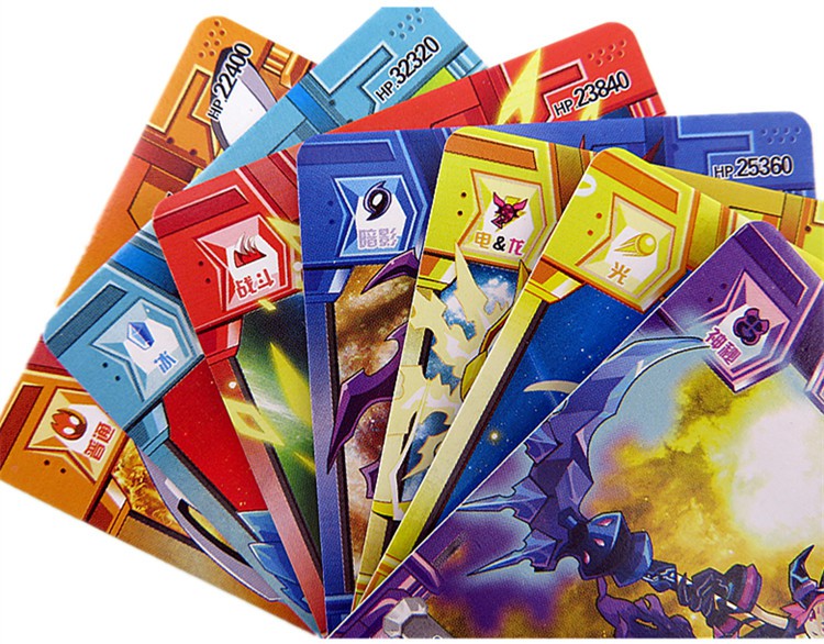 精灵战争联盟玩具卡片赛尔号卡卡牌 闪卡不重随机50张 送宇宙卡三重礼