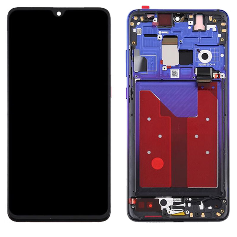 适用华为mate20屏幕总成带框原装mate20pro曲面ud版显示屏mate20x mt