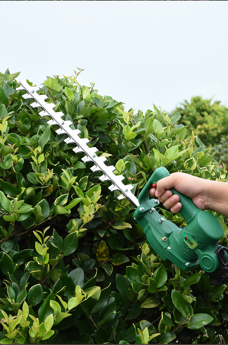 剪修剪机电动绿篱机充电式直刀弧形弯刀球树锂电修剪机园林绿化篱笆剪