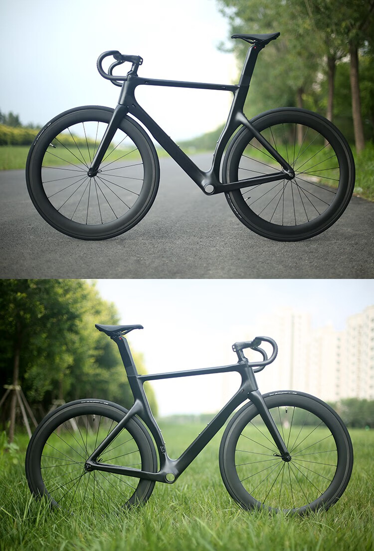 碳刀公路车 碳纤维公路自行车ut变速支持速联无线电变c夹碟刹 平把