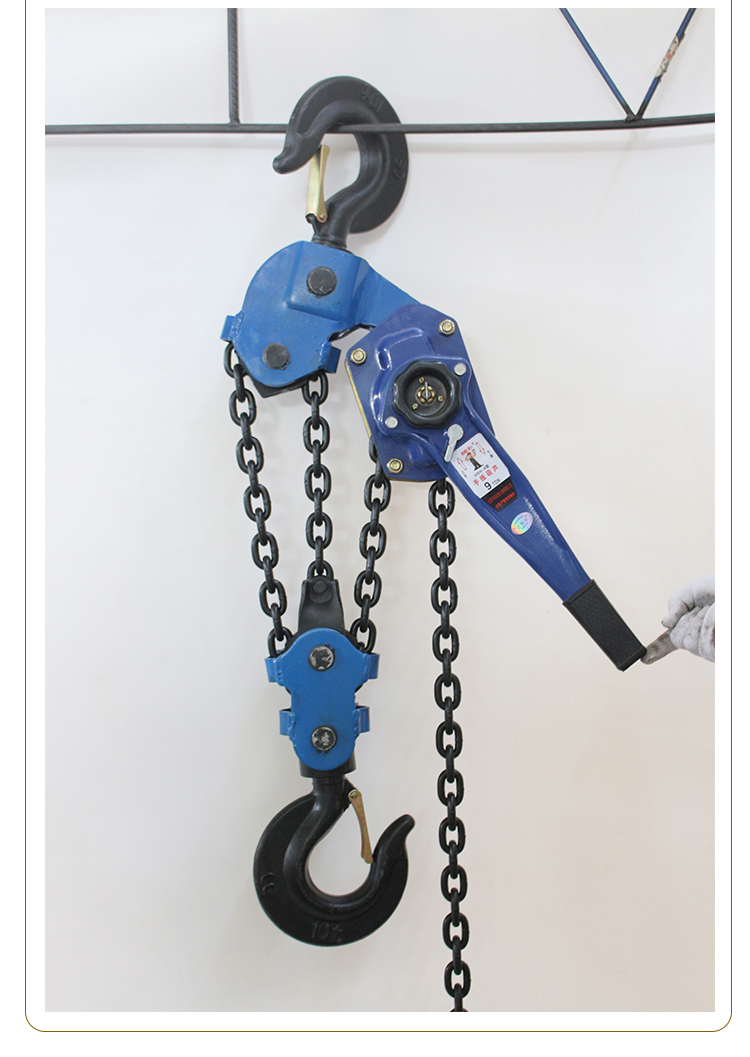 5吨0.75手动便携紧线拉紧器2家用小型起重手拉吊葫芦3t 葫芦头