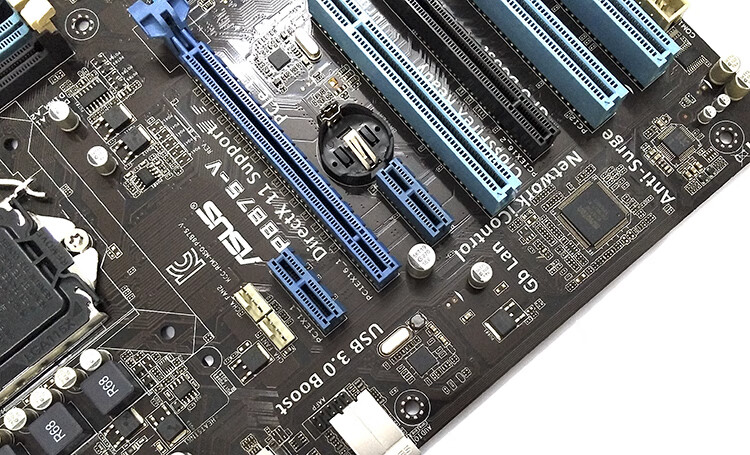 台式电脑/华硕p8z68-v lx主板ddr3 1155针h67大板z77 p8b75-v 深灰色