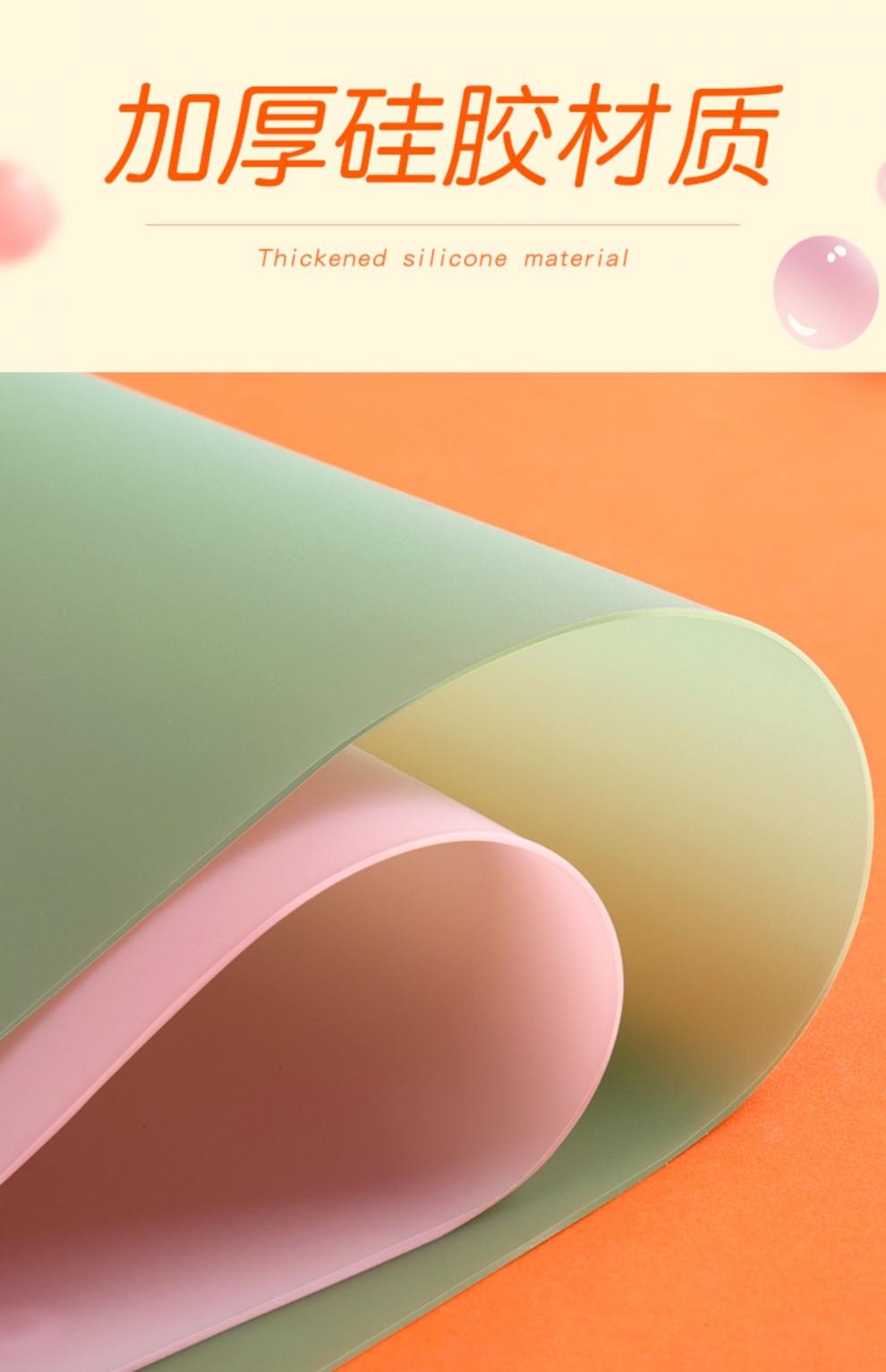 书写高考专用小学生用桌面考试硅胶软中考透明加厚画画垫纸板垫字板试