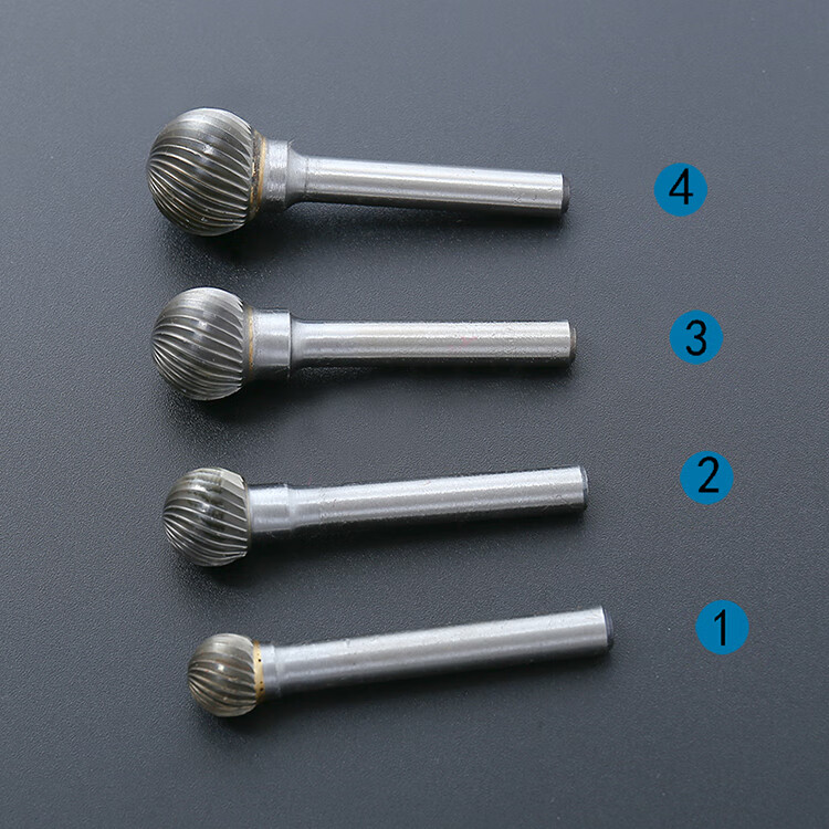 盆景舍利干制作电动打磨头雕刻工具盆景造型杆径6mm盆景工具1号