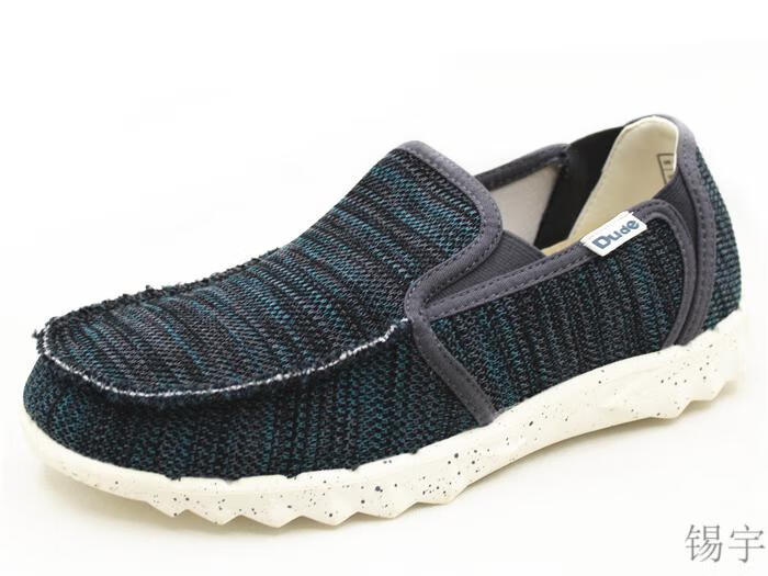 都德男鞋 2021heydude都德春夏时尚轻便透气布鞋法提大码男鞋 冰魄染