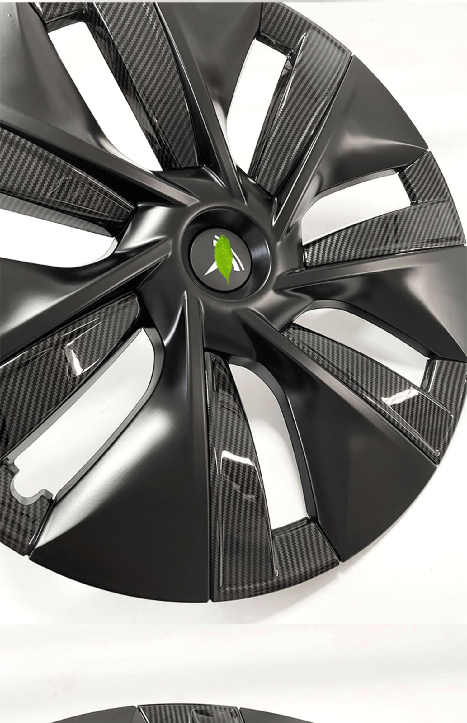 盖装饰罩原车替换车轮改色保护圈改装配件 my轮毂罩雅黑款【四个装】