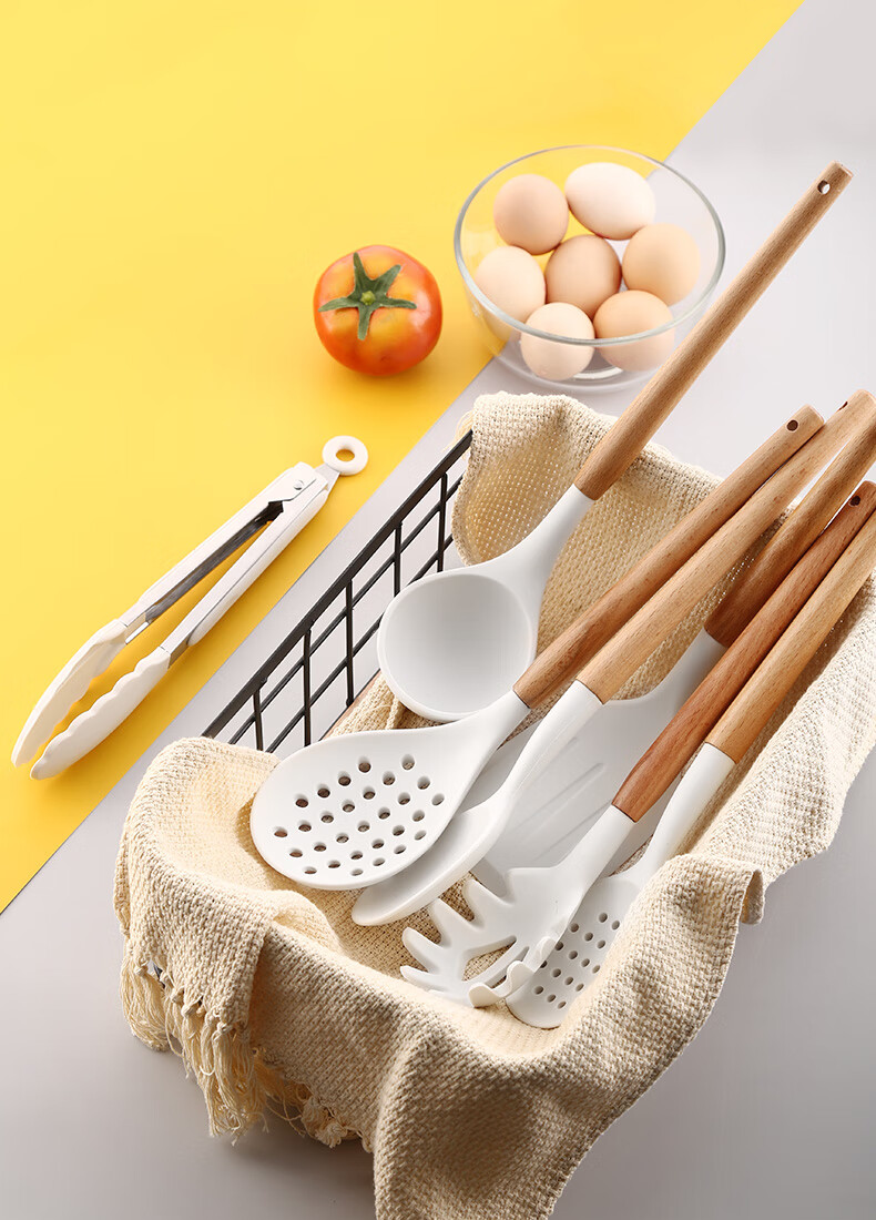 锅铲不粘锅专用厨房用具厨具套装全套家用耐高温炒菜铲子汤勺的的的