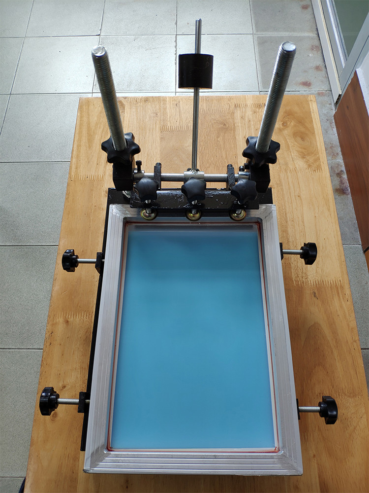 定制适用丝印台手动丝网印刷手印台丝印机手工制版设备器材smt小型