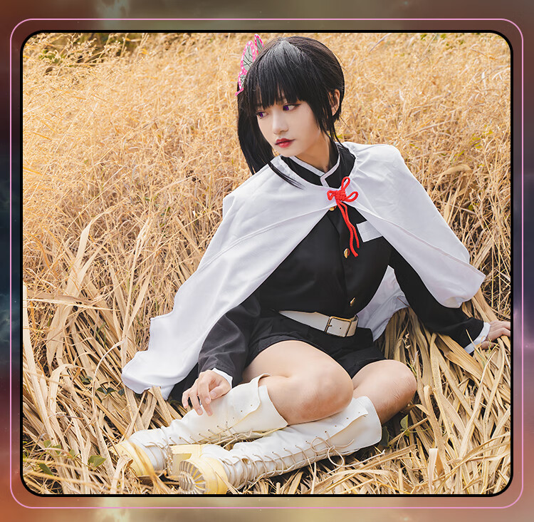 cos服鬼灭之刃栗花落香奈乎cos鬼杀队队服cosplay儿童服装女制服s服装