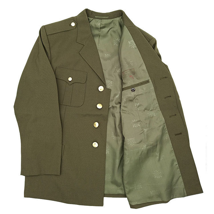 【鼓号队升旗手服装】87式全衬毛料老式干部凡立丁收藏长袖套装影视