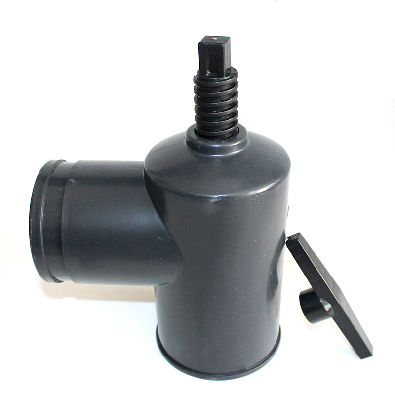 pvc农田灌溉农业自动取水阀门塑料节水配件110水管75pvc出水口Φ903寸