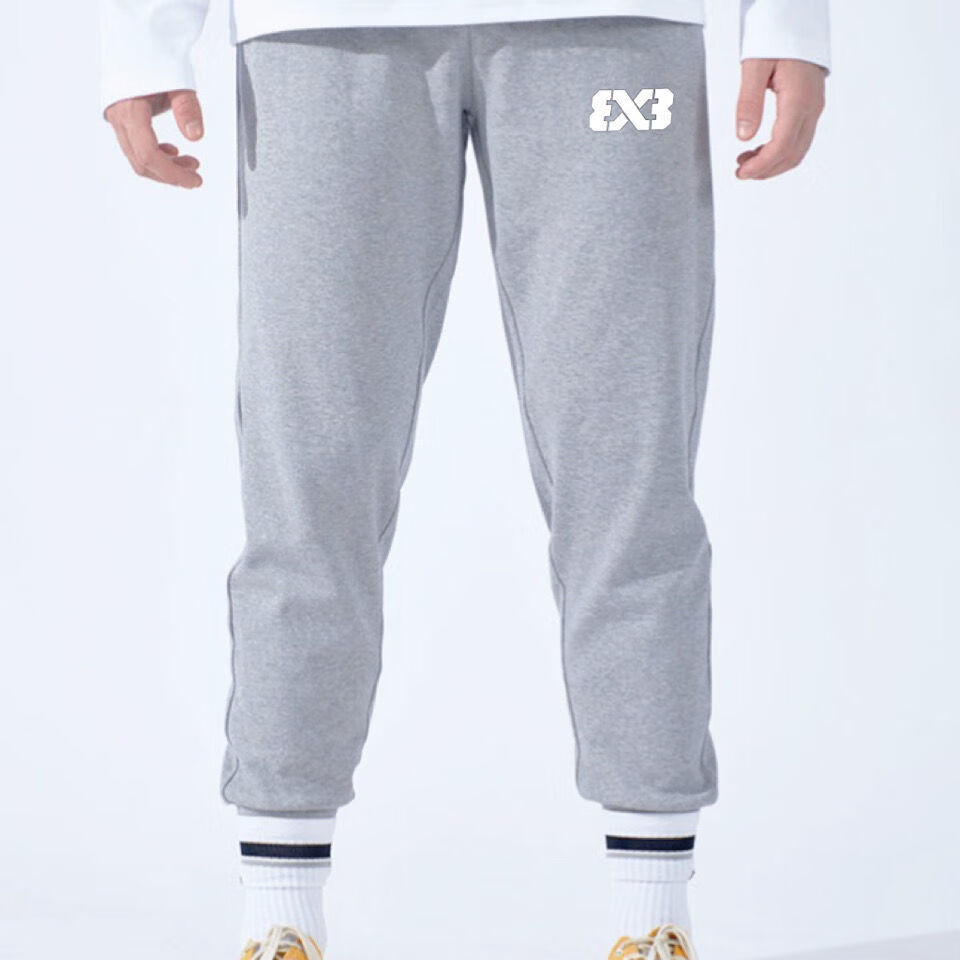 路人王3x3篮球裤男大码美式训练裤学生运动长裤宽松扎袜卫裤子 路人王