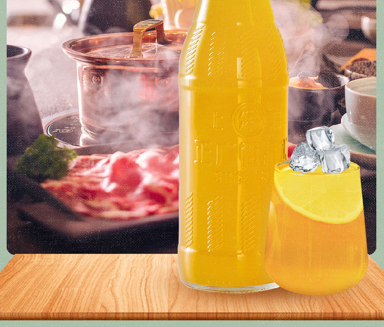 正广和汽水 248ml*5瓶 玻璃瓶果汁碳酸饮料橘子汽水整箱 248ml*5瓶