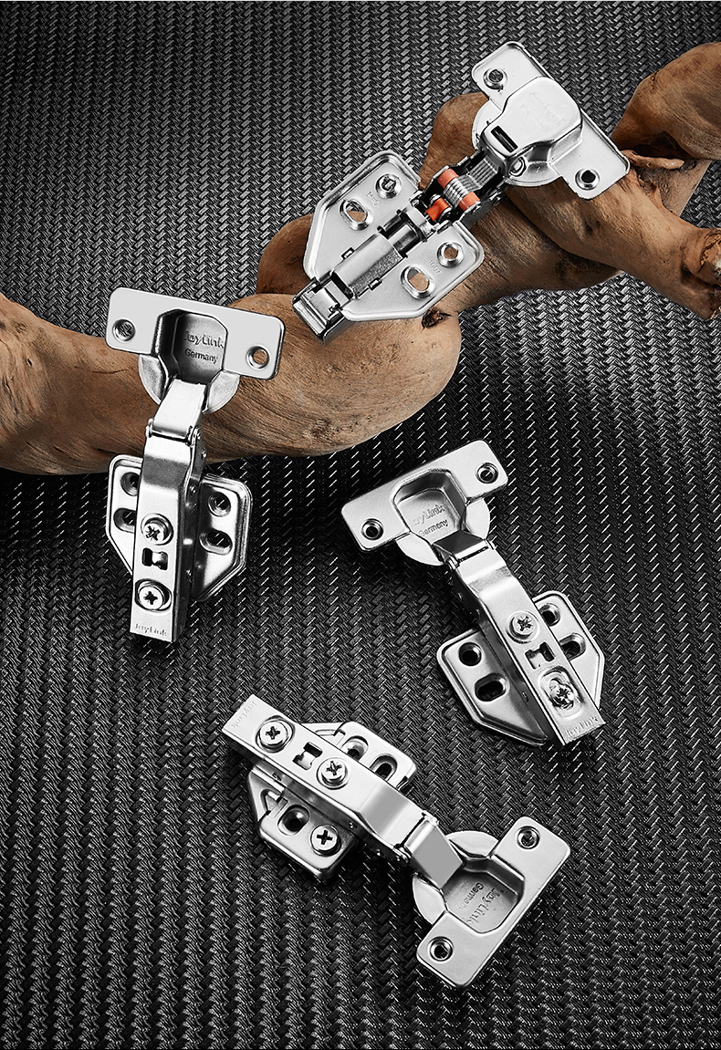 左邻铰链左邻全阻尼二段力缓冲铰链柜门小角度液压合页衣柜橱柜五金