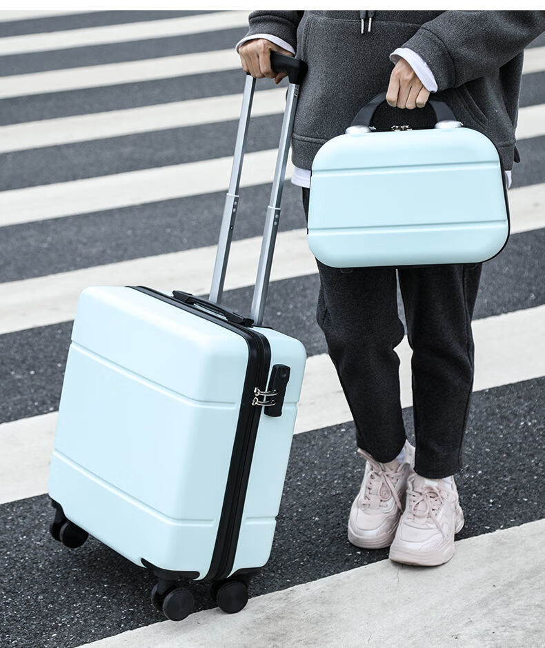 行李箱女小型拉杆箱潮流旅行箱拉杆箱拉箱飞机登机箱手拉箱密码箱学生