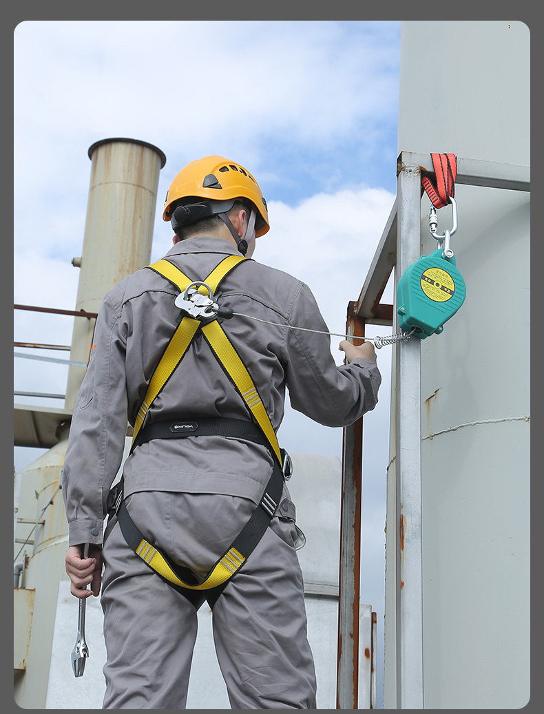 速差式自控安全带防坠器安全绳电工户外高空作业防坠落伸缩保险带 40