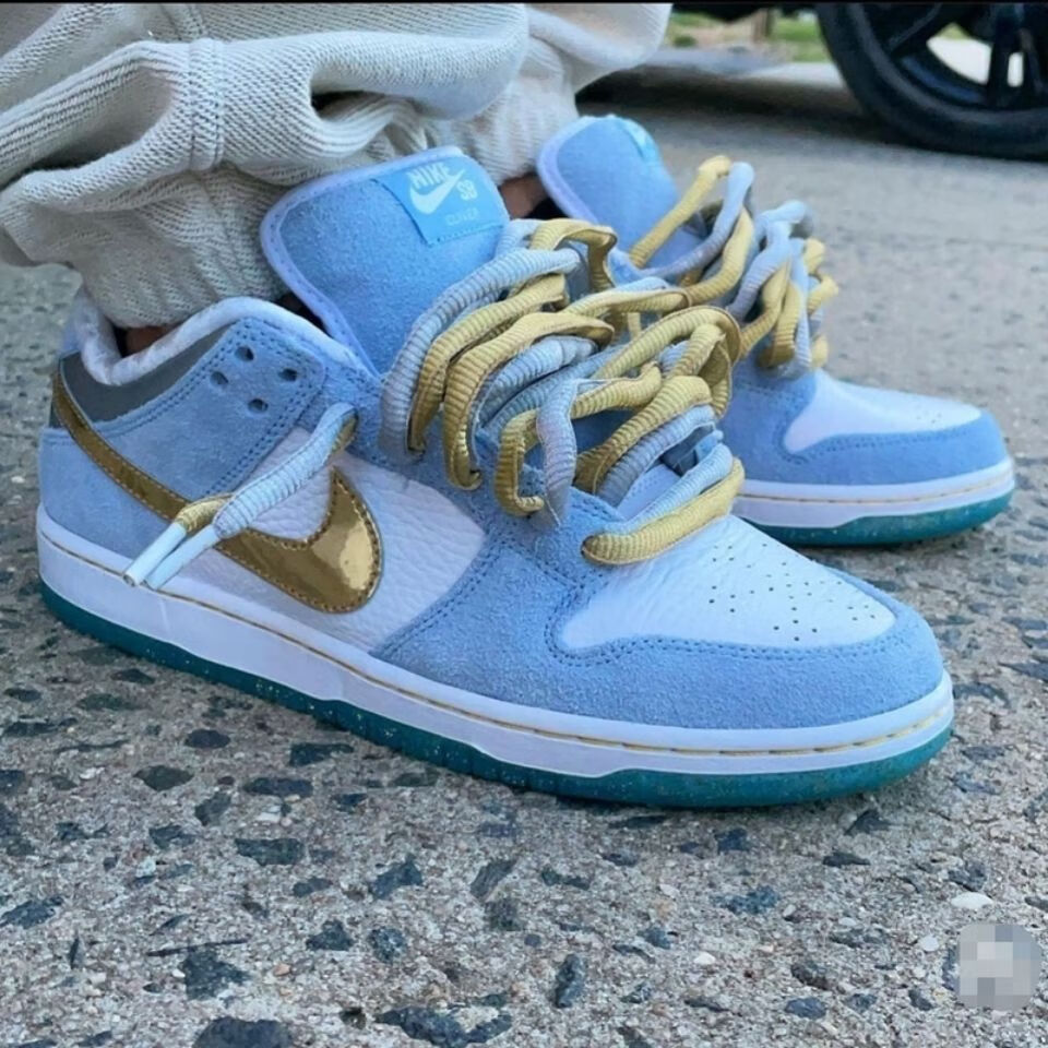 dunk白蓝金王一博同款男女板鞋休闲鞋情侣dc9936-100 sb紫金湖人 35