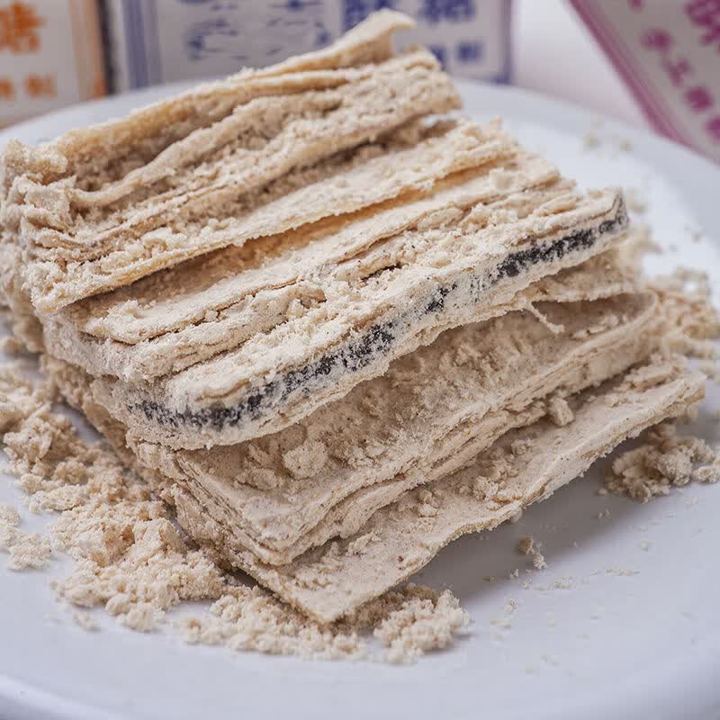 湖北特产酥糖传统手工糕点黑芝麻桂花味老人爱吃零食点心年货 桂花味