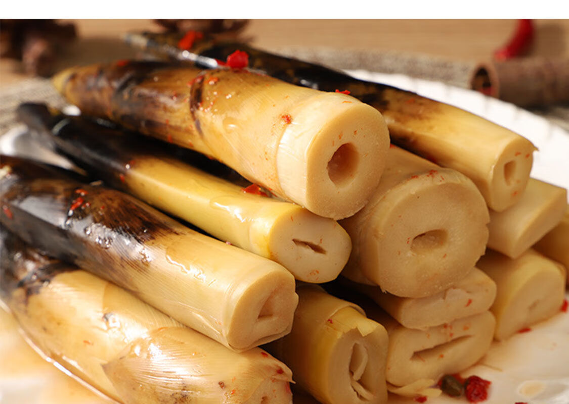 网红手剥笋袋装即食泡椒 手剥笋开袋即食大个香辣