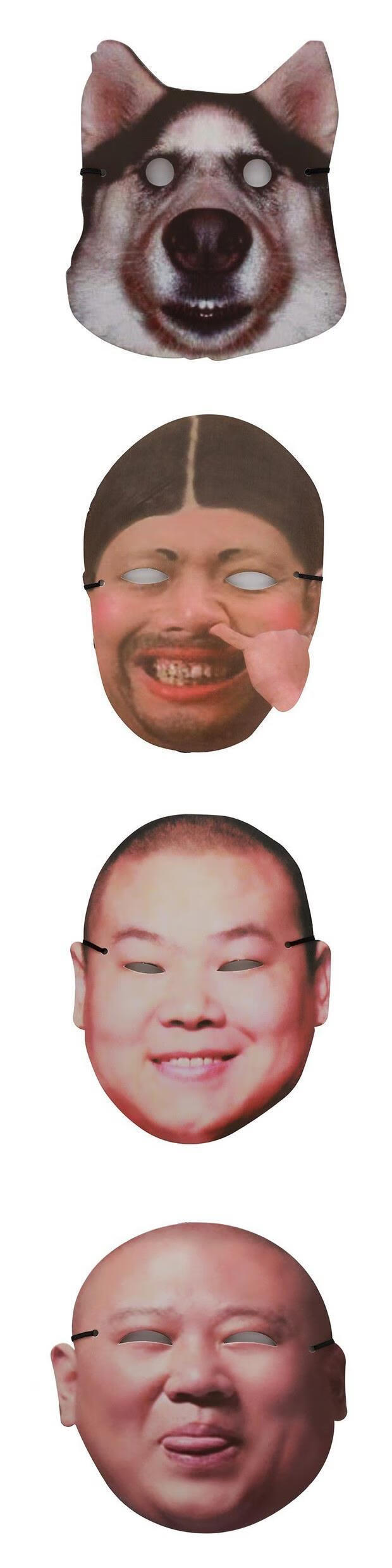 人皮面仿真面皮 硅胶人脸头套 易容仿真人换脸皮面皮人脸头假脸纸质