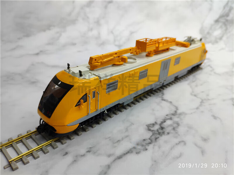 和谐号韶山dfhxd3d电力内燃机车模型合金玩具工程车仿真火车礼物 1/87
