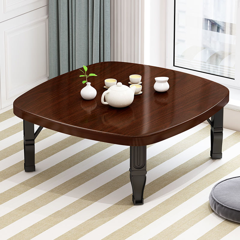 聚心祁折叠小炕桌吃饭小桌子床上书桌小炕桌榻榻米餐桌家用飘窗矮桌子