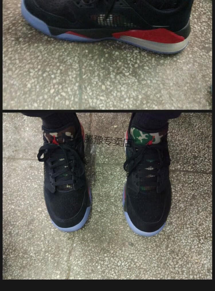 nike耐克air 乔 mars 270 low aj火星纯白 黑红低帮篮球鞋ck119 db