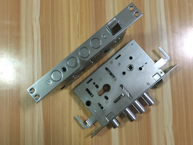 定制 万嘉防盗门锁体通用型单活双活锁体通用型方头圆头进户大门锁