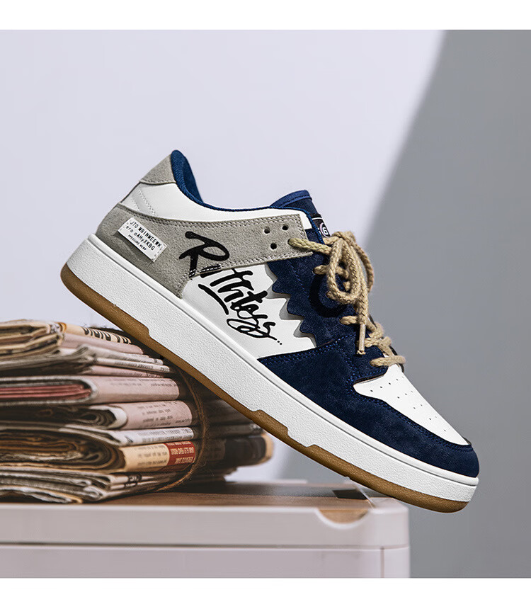 耐克nike2022秋冬新款德训鞋学生运动板鞋男韩版潮流休闲鞋系带拼色